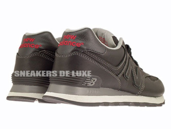 ML574UKD New Balance 574 Black Leather