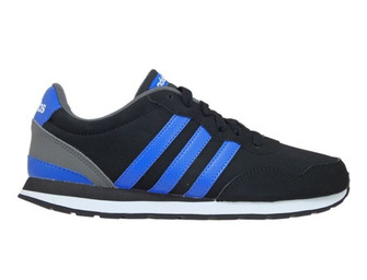 BC0081 adidas V JOG K Core Black/Blue/Ftwr White 
