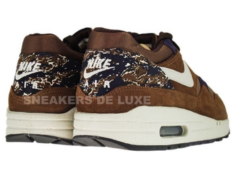 Nike Air Max 1 Medium Brown/Granite-Canvas Purple-Black 308866-202