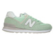 New Balance WL574ESM Seafoam with Overcast