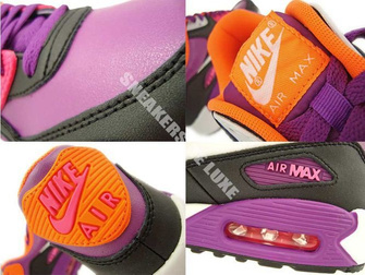 345017-504 Nike Air Max 90 Bold Berry/ White-Pink Pow-Black