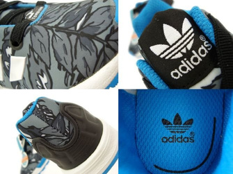 M19402 adidas ZX Flux EL Infants Core Black / Running White / Solar Blue