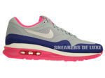 654937-001 Nike Air Max Lunar 1 Light Magenta Grey / Pure Platinum - Hyper Pink
