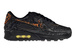 Nike Air Max 90 QS HF3248-001 Black/Black-Magma Orange