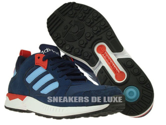 M21227 adidas ZX 5000 RSPN Collegiate Navy/Columbia Blue/Poppy