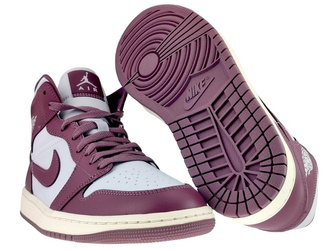 Nike Air Jordan 1 Mid BQ6472-050 Pure Platinum/Sky J Mauve-Sail