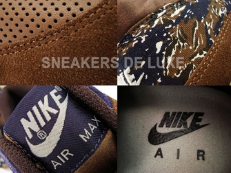 Nike Air Max 1 Medium Brown/Granite-Canvas Purple-Black 308866-202