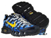 336155-471 Nike Tuned X 10 Skyfade Blue Spark/Tour Yellow-Black
