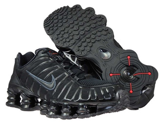 Nike Shox TL AV3595-002 Black/Black-Metallic Hematite