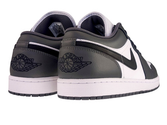 Nike Air Jordan 1 Low 553558-152 White/Black-Iron Grey