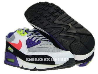 Nike Air Max 90 Black/White-Flint Grey-Hot Red 345188-001