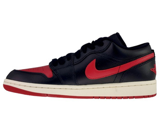Nike Air Jordan 1 Low DC0774-061 Black/Gym Red-Sail