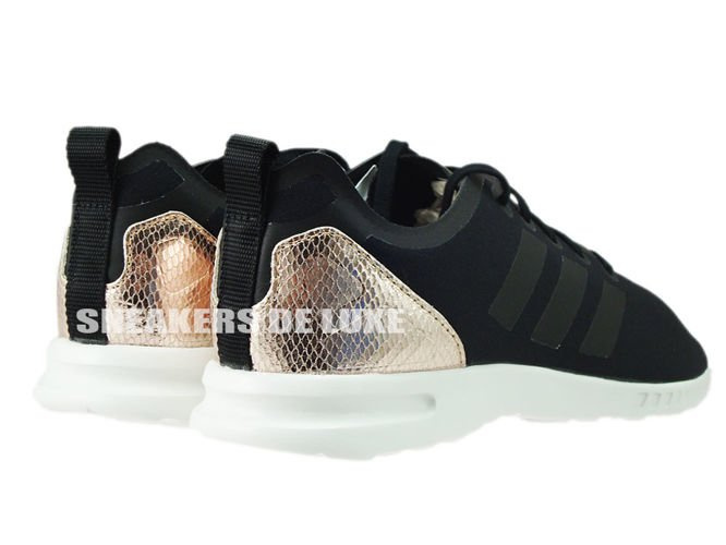 adidas zx flux black and copper women's