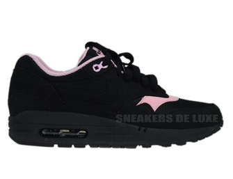 Nike Air Max 1 Black/Black-Perfect Pink