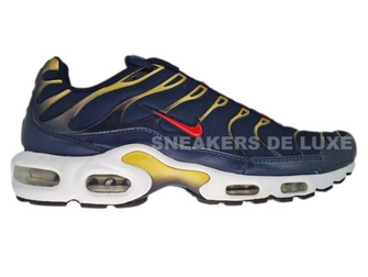 Nike Air Max Plus TN 1 Obsidian/Sport Red-Metallic Gold-Black 604133-408