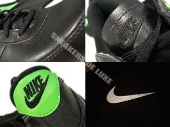 Nike Metro Shox Black/Black Metallic Silver Electric Green