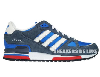 Q35490 Adidas ZX 750 Originals Air Force Blue/Legancy/Lead 